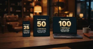 25, 30, 50, 100, 200 tours gratuits sans dépôt : le guide honnête