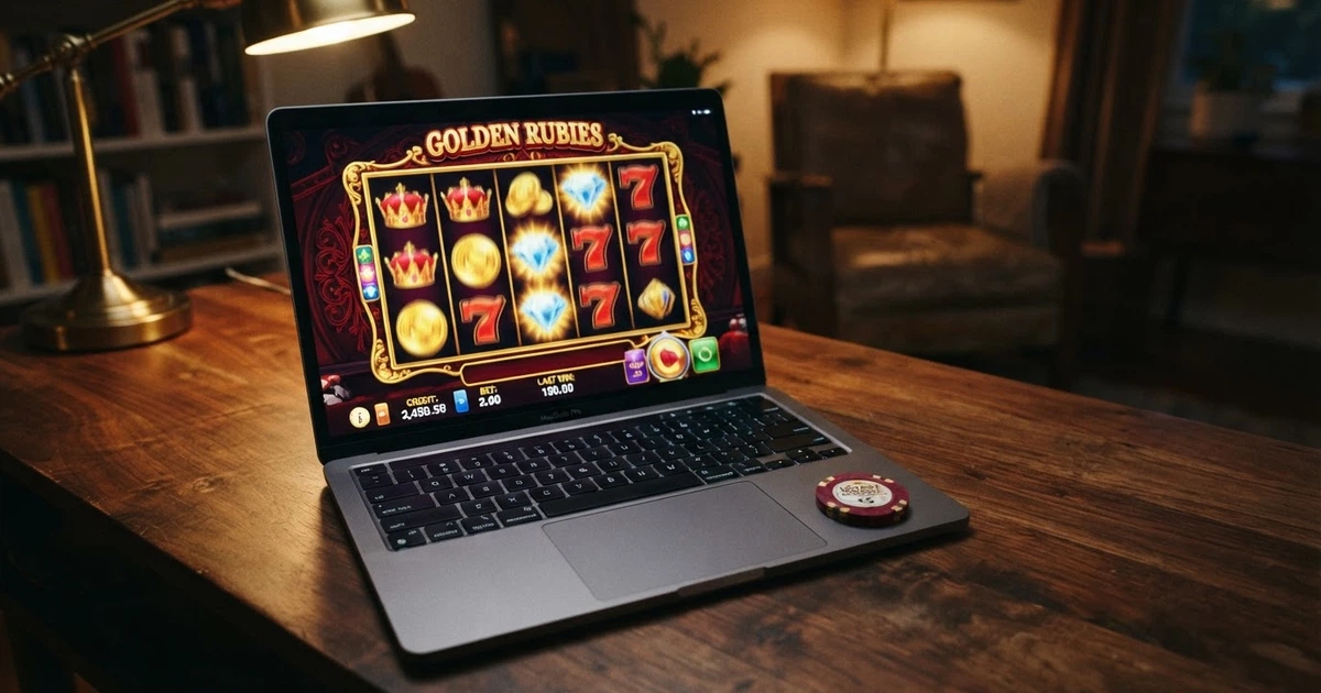 Interface d'un casino en ligne affichant une sélection de machines à sous et un bandeau de bonus de bienvenue