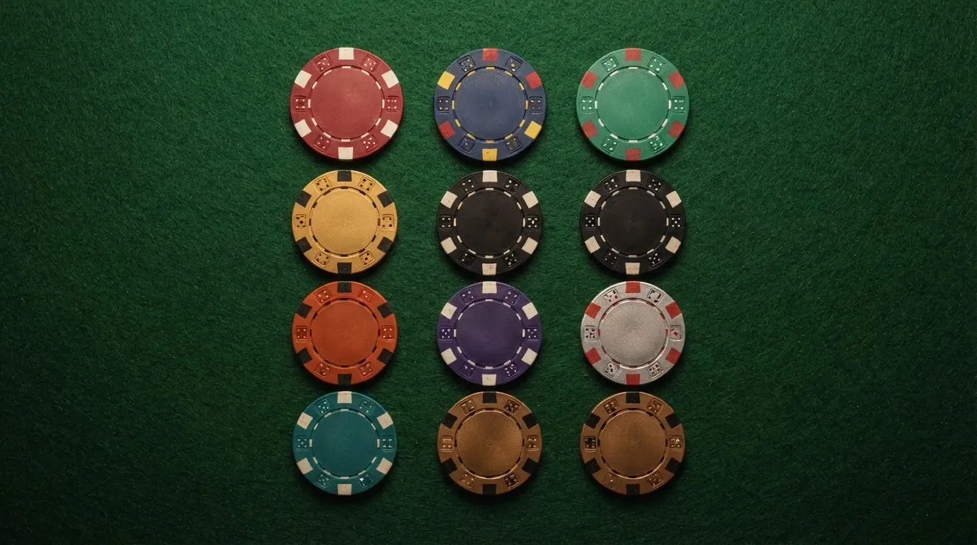 Un tableau ou une mosaïque visuelle des logos des casinos du classement avec leur part de marché relative