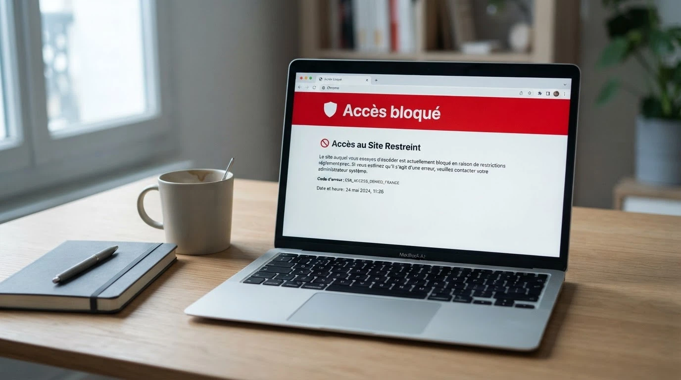 Logo de l'ANJ sur fond blanc, tampon officiel, mention « Autorité nationale des jeux »