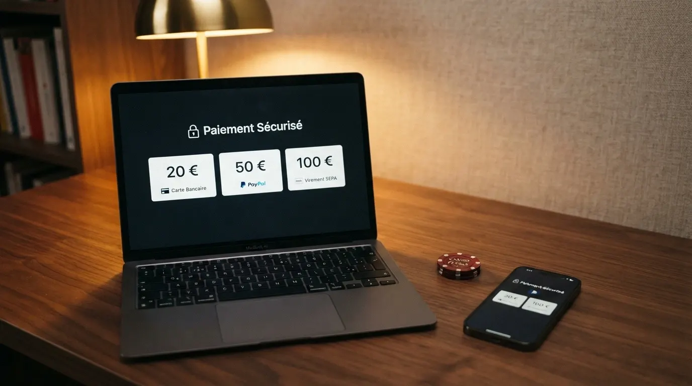 Un téléphone affichant l'application Klarna ouverte sur l'écran de paiement, avec les options « Payer maintenant », « Payer plus tard » et « Payer en 3 fois »